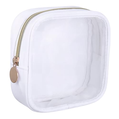 IWOWHERO Kompakte Make-up-Tasche Mit Reißverschluss Tragbare Reise-Make-up-Tasche Für Frauen Organizer-Tasche Für Toilettenartikel Und Schönheitsprodukte von IWOWHERO