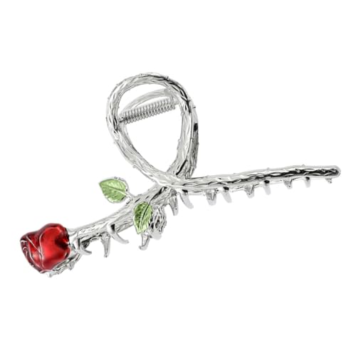 IWOWHERO Rosen Haarklammer Blume Haarclip Haarspange Haarklaue Haarstyling Tool Haarschmuck Für Frauen Mädchen Tägliche Kleidung Frisur von IWOWHERO