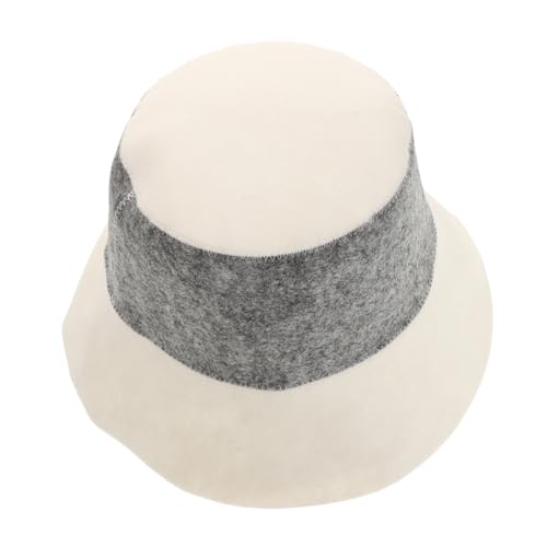 IWOWHERO Sauna Hut Für Damen Und Herren Bequeme Und Wiederverwendbare Sauna Mütze Aus Filz Schützend Und Saugfähig Für Haarwäsche Stilvolles Accessoire Für Ihr Wellness-erlebnis von IWOWHERO