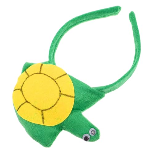 IWOWHERO Schildkröten-haarband Für Cosplay Und Partys Flauschiges Tier-headwear Für Und Mädchen Für Feiern Und Kreative von IWOWHERO