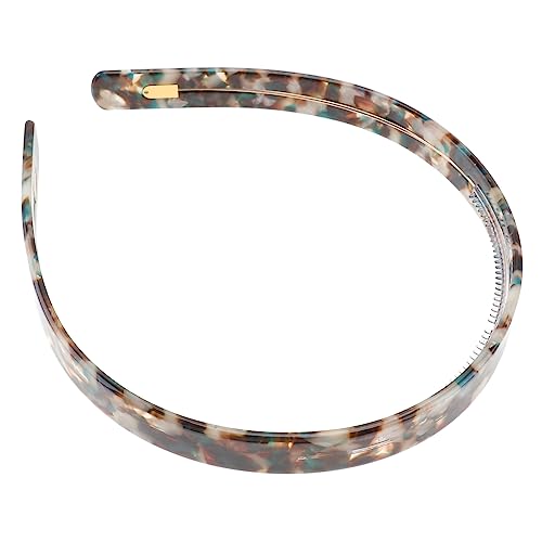 IWOWHERO Schildpatt Haarreif 3 Stück Stirnband Haarband Mit Habichtsschnabelmuster Rutschfestes Haarband Haarbänder Für Damen Haargummis Für Mädchen Rutschfestes Haar Accessoire Haargummis von IWOWHERO