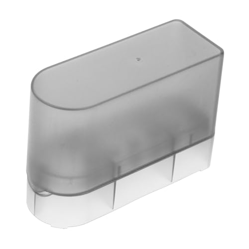 IWOWHERO Maniküre Polierköpfe Organizer Fach Nagelbohrer Aufbewahrungsbox Für Nail Art Staubdichtes Display Halbtransparentem Praktisch Und Langlebig von IWOWHERO