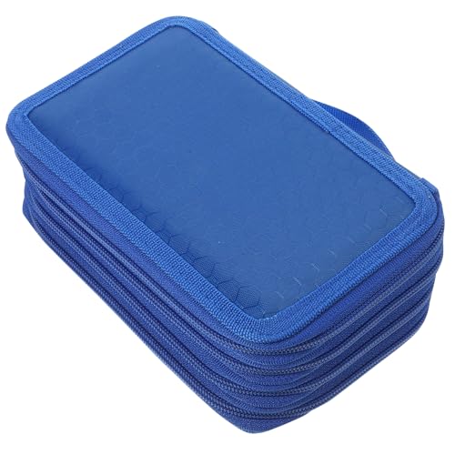 IWOWHERO Federmäppchen Mit Reißverschluss Federmäppchen Mit Mehrschichtigem Design Großes Fassungsvermögen Für Schreibwaren Bleistifte Kugelschreiber Und Marker Aufbewahrungstasche von IWOWHERO