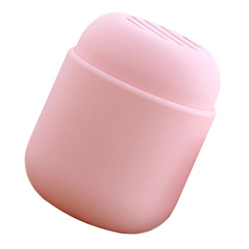 IWOWHERO Silikon Make Up Schwamm Aufbewahrungsbox Tragbar Leicht Staubdicht Makeup Sponge Case Beauty Powder Puff Rack Kosmetik Organizer für Reisen Rosa von IWOWHERO