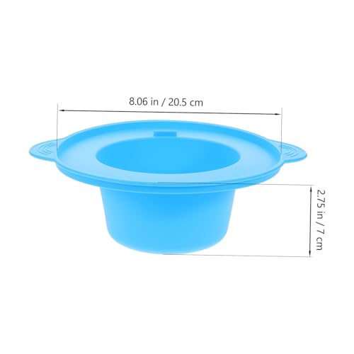 IWOWHERO Silikon Rührschale Set mit Rührstab Wiederverwendbar Hochtemperaturbeständig Für Gesichtsmaske Wachs und Schönheitspflege DIY Zubehör von IWOWHERO