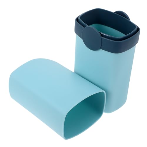 IWOWHERO Reisezahnbürsten-Organizer Wiederverwendbarer Behälter Mit Belüftungslöchern Kompakt Und Leicht Für Unterwegs Für Camping Und Reisen von IWOWHERO