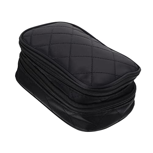 IWOWHERO Große wasserdichte Kosmetiktasche Für Damen Doppellagiger Organizer Für Make-up Toilettenartikel Und Reiseutensilien Für Unterwegs Hause von IWOWHERO