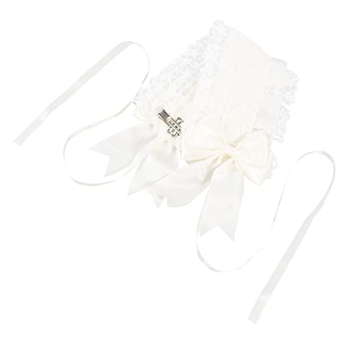 IWOWHERO Spitzen Kopfschmuck Lolita Haarband Stirnband Für Damen Mädchen Cosplay Geburtstagsfeiern Karneval Party Kopfbedeckung von IWOWHERO