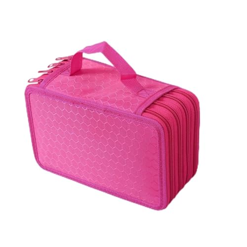 IWOWHERO 72löcher Slots Buntstift Etui Organizer Stiftehalter Für Schule Büro Mit Reißverschluss Für Künstler Und Schüler von IWOWHERO