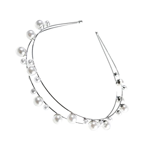 IWOWHERO Stirnband für Damen Haarnadel Dekorative Kopfbedeckung für Hochzeitsanlässe von IWOWHERO