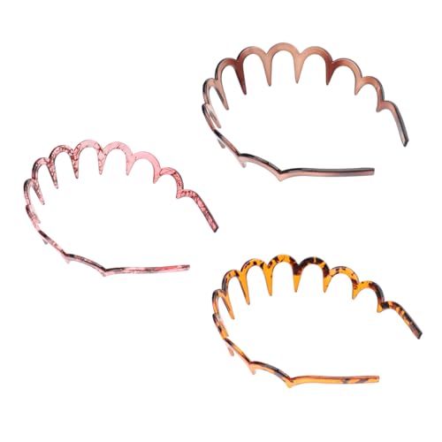 IWOWHERO 3-teiliges Kreatives Haarband-set – Modisches Stirnband Für Damen Eleganter Kopfschmuck Ideal Für Weihnachten Geburtstage Cosplay-partys von IWOWHERO