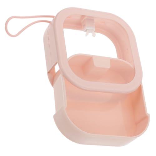 IWOWHERO Tragbarer Haarband Organizer mit Deckel Kompakte Haarspangen Aufbewahrung Multifunktionale Haaraccessoires Box Platzsparend mit Henkel zum Aufhängen für Damen Mädchen von IWOWHERO