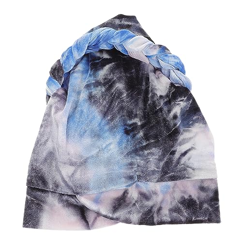 IWOWHERO Turban Hut Geflochtener Hut Groß Schnell Trocknender Turban Damen Kopftuch Kopf Trocknendes Tuch Haargummis Für Frauen Bandanas Für Frauen Handtuch Nass Baumwolle Wickeln Stoff von IWOWHERO