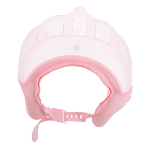 IWOWHERO Verstellbare Duschkrone Waschhaube Badehut mit Wasserdichtem Schützendem Augen Ohrenschutz Langlebig und Passend für Junge Mädchen Kleinkinder von IWOWHERO