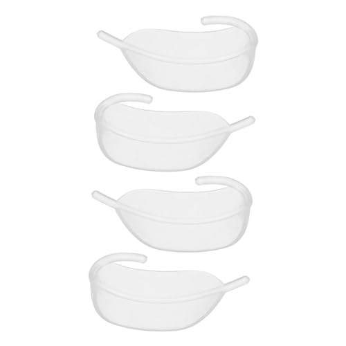 IWOWHERO Wasserdichte Ohraufkleber 2 Paar Silikon zierliche Ohren für Frauen und Mädchen modische Ohrclips Elfenhaken für Cosplays von IWOWHERO