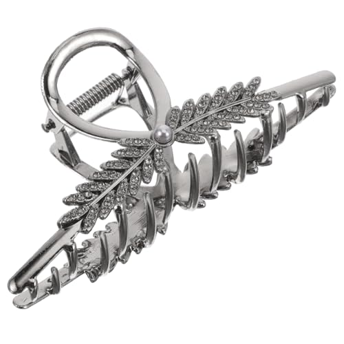 IWOWHERO Clip Für Frauen Stabiler Haarklammer Aus Metall Im Weizen-design Rutschfeste Haarspange Für Dickes Und Feines Haar Für Alltag Und Besondere Anlässe von IWOWHERO