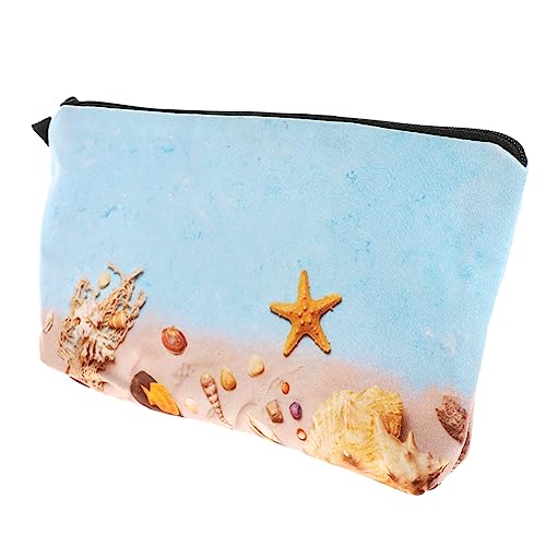 IWOWHERO Zipper Kosmetiktasche Für Damen Wiederverwendbar Handlich Für Reisen Aufbewahrung Von Make-up Sonnenbrillen Und Persönlichen Gegenständen Wasserabweisend Und Leicht Für von IWOWHERO