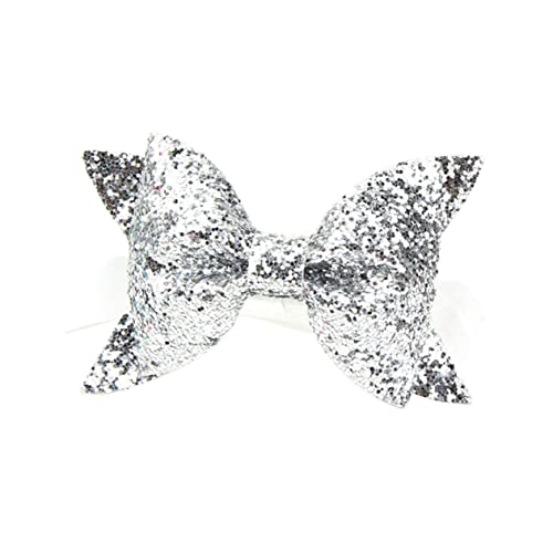 IWOWHERO Glitzerndes Haarband Frauen Haarreifen Bling Stirnband Pailletten Stirnbänder Stirnband Mit Geknoteter Schleife Stirnbänder Für Geburtstagsfeiern Geschenk Haarschmuck Baby Mädchen von IWOWHERO