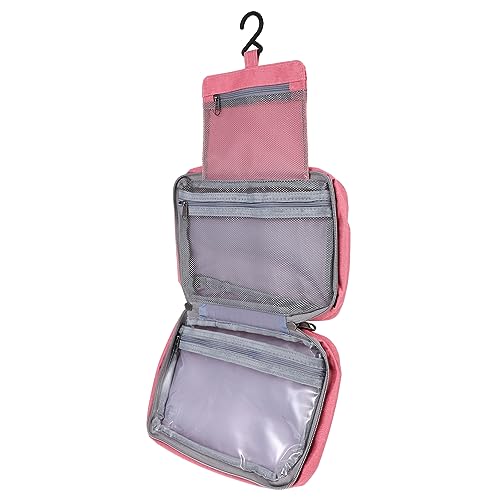 IWOWHERO wasserdichte Reisekosmetiktasche für Damen und Herren Hängender Toilettenorganisator Tragbar Waschbeutel für Geschäftsreisen und Urlaub von IWOWHERO