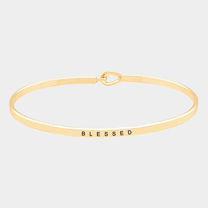"Armband "Blessed" Mit Gravur Gold Oder Silber Inspirant Schmuck." von IWUUSA