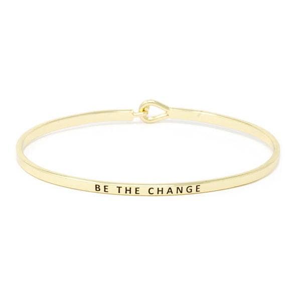 Personalisiertes Manschettenarmband Inspirierende Gravur von IWUUSA