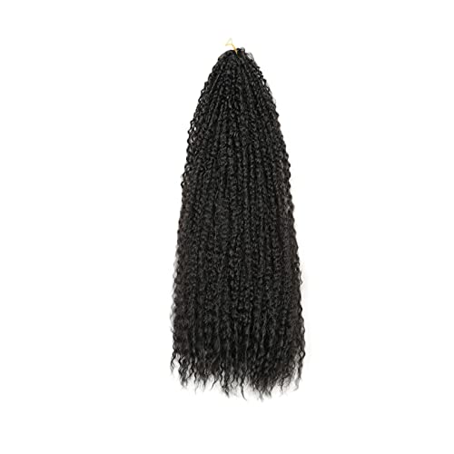 Perücke Haare Brasilianer Zöpfe Haar Wig (Size : 3Pcs/Lot, Color : 01_20INCHES) von IXART