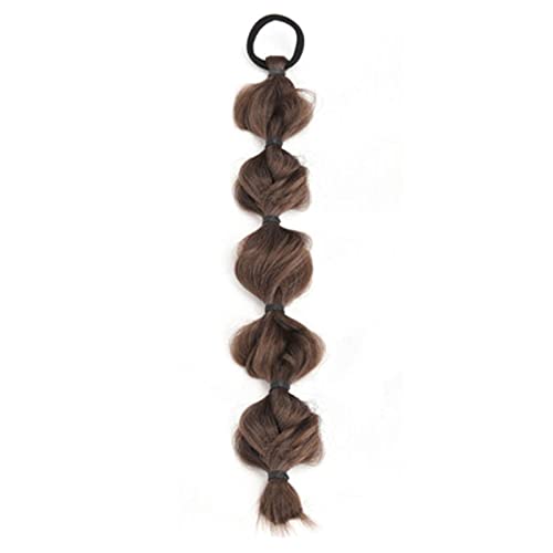 Ponytail Extension/Haarteil Extensions mit Gummiband, süßes Zopf-Pferdeschwanz-Haar, lange Zopf-Pferdeschwanz-Extensions, synthetische Zöpfe, Haarteile, Haar-Accessoires for Frauen, Kinder, Mädchen Pf von IXART