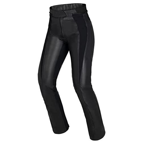 IXS Aberdeen Damen Motorrad Lederhose (Black,36) von IXS