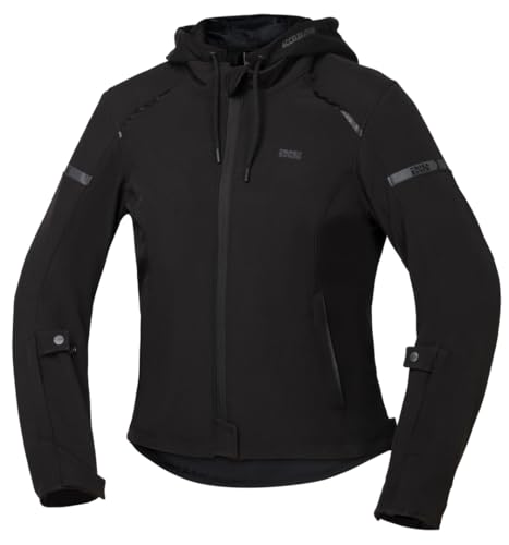 IXS Moto 2.0 Damen Motorrad Textiljacke, schwarz, 2XL von IXS