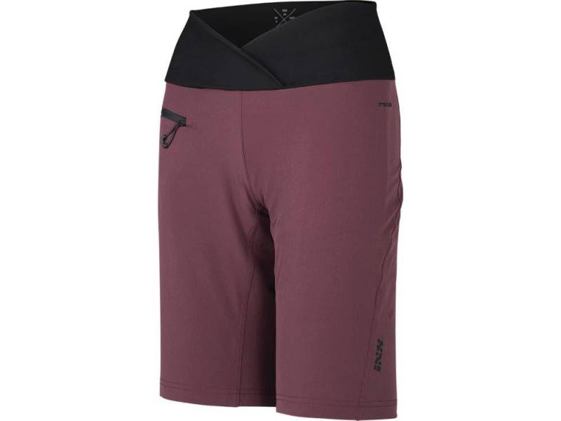 IXS Fahrradhose iXS Flow XTG Hip-Hugger Women Shorts Raisin 40 von IXS