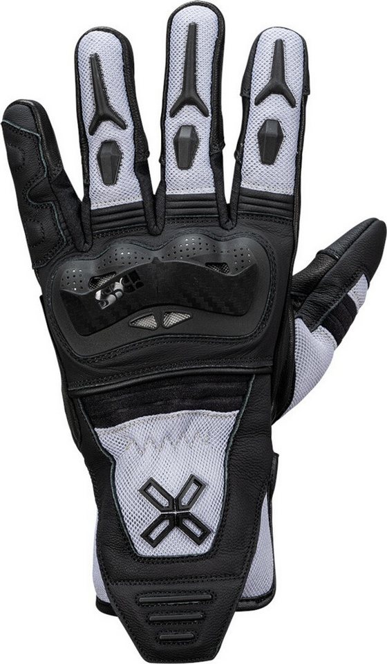 IXS Motorradhandschuhe Rapid-Air 1.0 Damen Motorrad Handschuhe Atmungsaktiv belüftet protektoren Visier von IXS