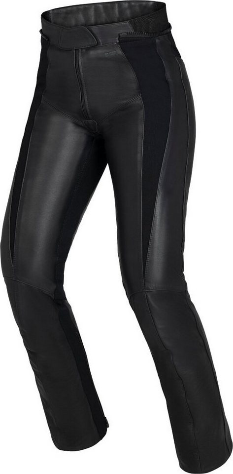 IXS Motorradhose Aberdeen Damen Motorrad Lederhose Knieprotektoren enthalten von IXS