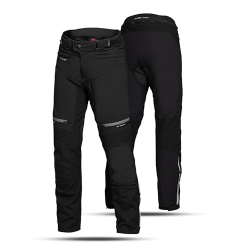 IXS Motorradhose Puerto-ST Textilhose schwarz M, Herren, Tourer, Ganzjährig, Polyamid von IXS