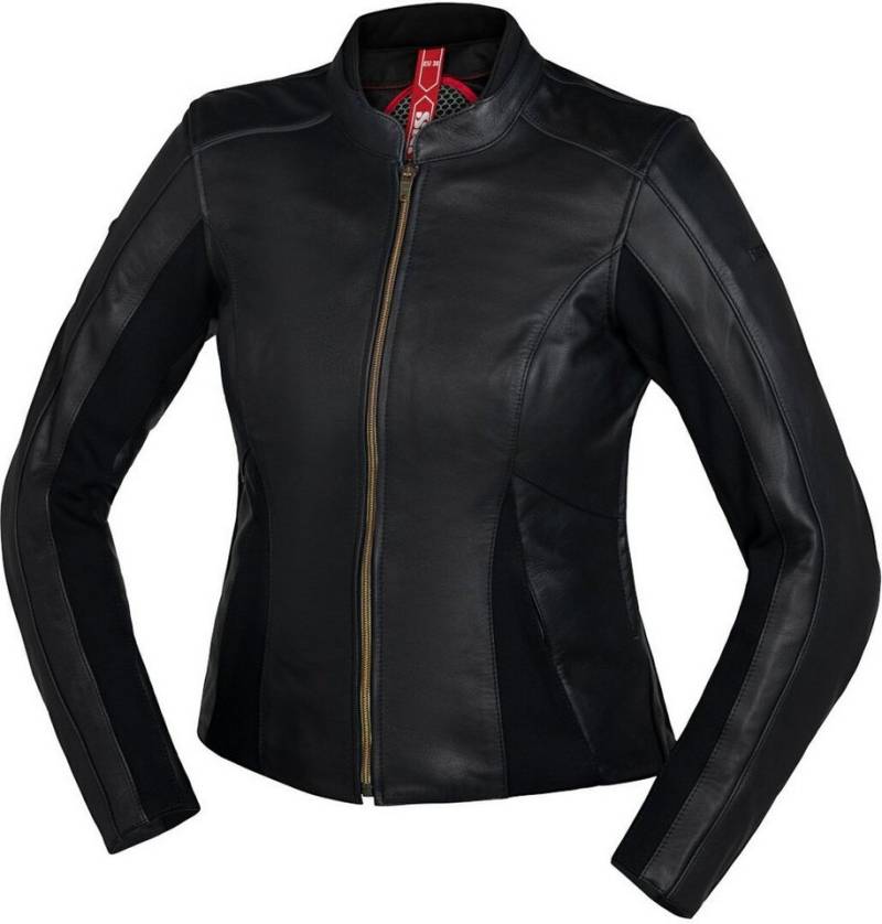 IXS Motorradjacke Aberdeen Damen Motorrad Lederjacke Rückenprotektor enthalten,herausnehmbares Innenfutter von IXS