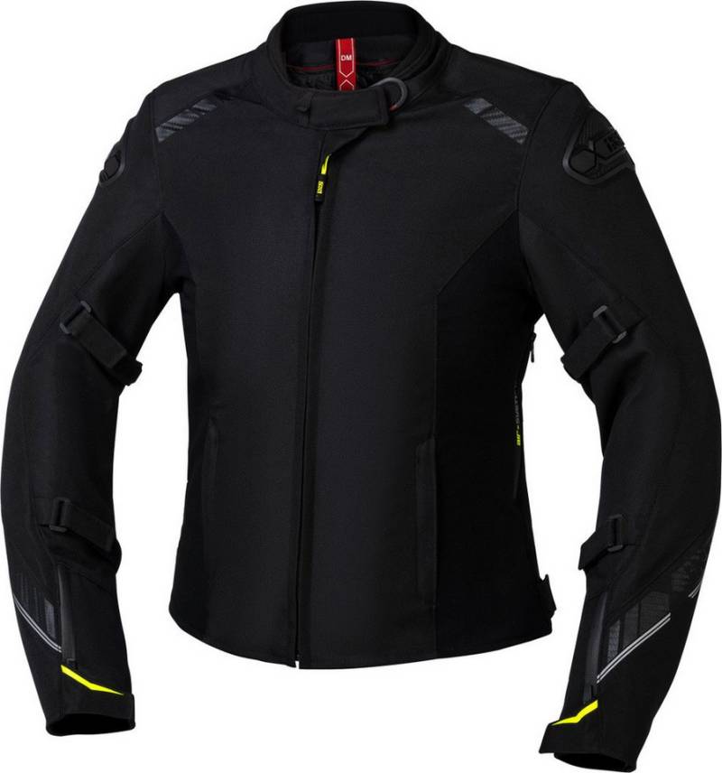 IXS Motorradjacke Carbon-ST wasserdichte Damen Motorrad Textiljacke herausnehmbares Innenfutter,wasserdicht von IXS