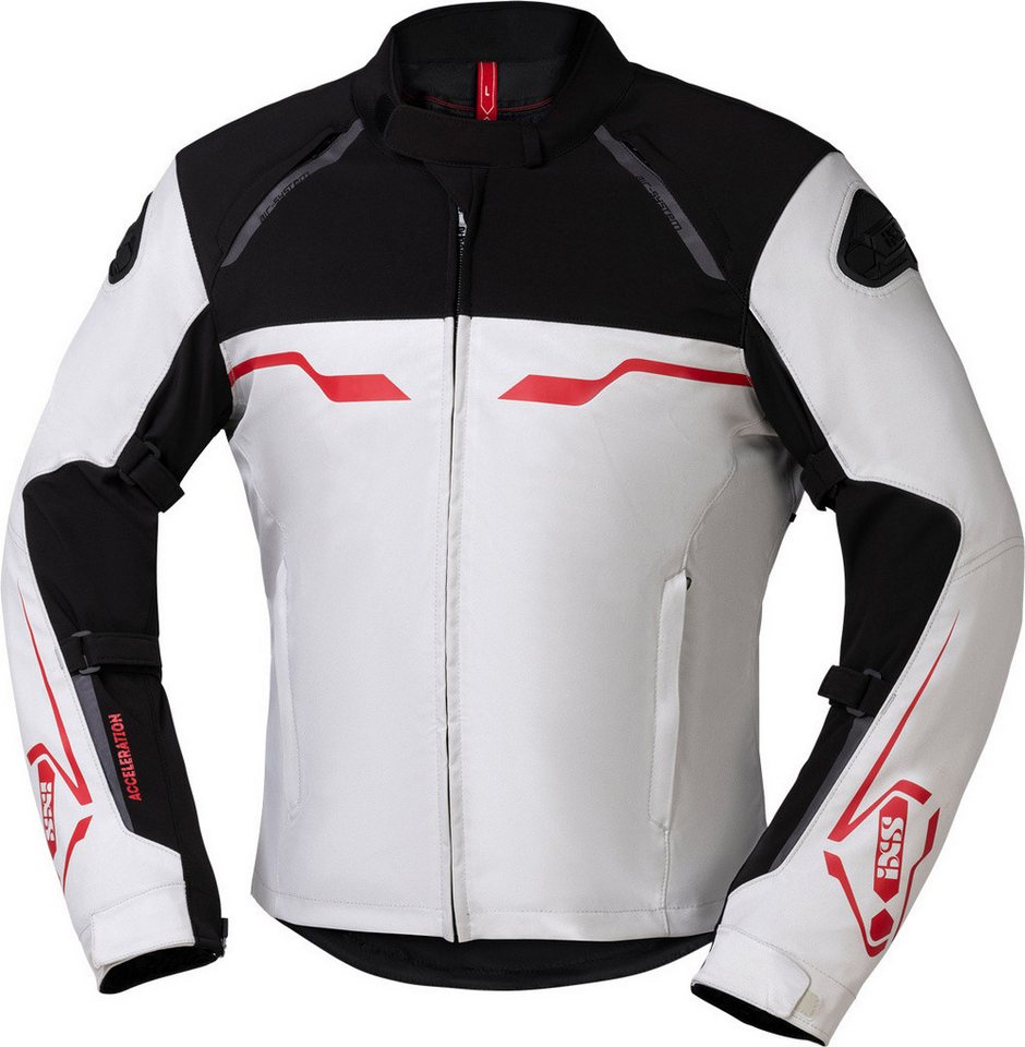 IXS Motorradjacke Hexalon-ST wasserdichte Motorrad Textiljacke herausnehmbares Innenfutter,wasserdicht von IXS