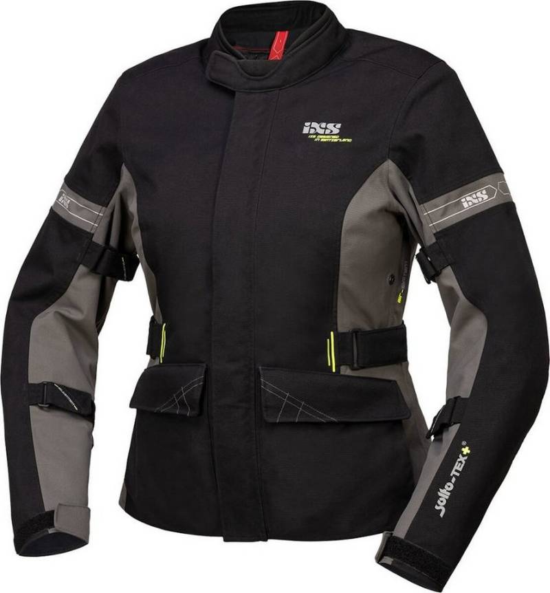 IXS Motorradjacke Laminat ST-Plus Damen Motorrad Textiljacke herausnehmbares Innenfutter,wasserdicht von IXS