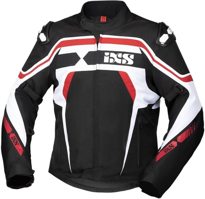 IXS Motorradjacke Sport RS-700-ST Motorrad Textiljacke herausnehmbares Innenfutter,wasserdicht von IXS