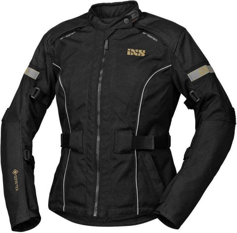 IXS Motorradjacke Tour Classic Gore-Tex Damen Motorrad Textiljacke Rückenprotektor enthalten,herausnehmbares Innenfutter,wasserdicht von IXS
