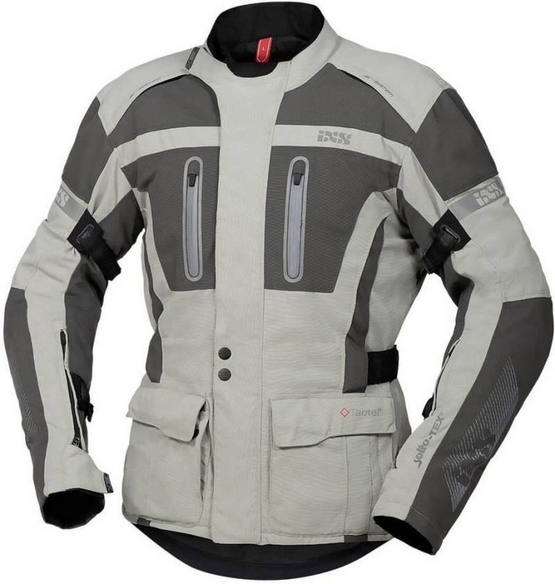 IXS Motorradjacke Tour Pacora-ST Motorrad Textiljacke Rückenprotektor enthalten,herausnehmbares Innenfutter,wasserdicht von IXS