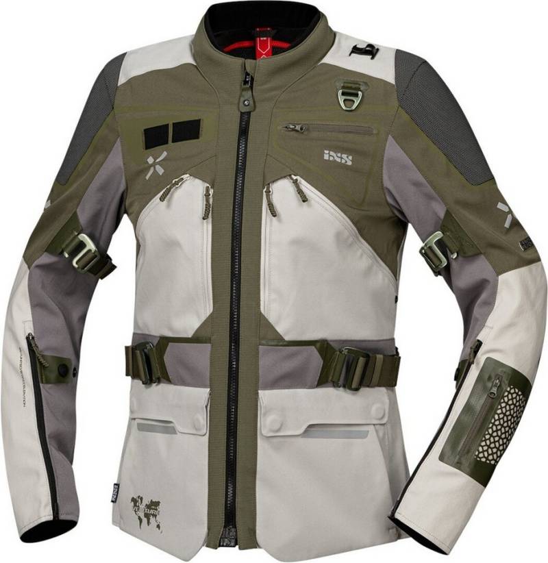 IXS Motorradjacke Venture-Air 1.0 Damen Motorrad Textiljacke (mit Trinksystem, wasserdicht) Rückenprotektor enthalten von IXS