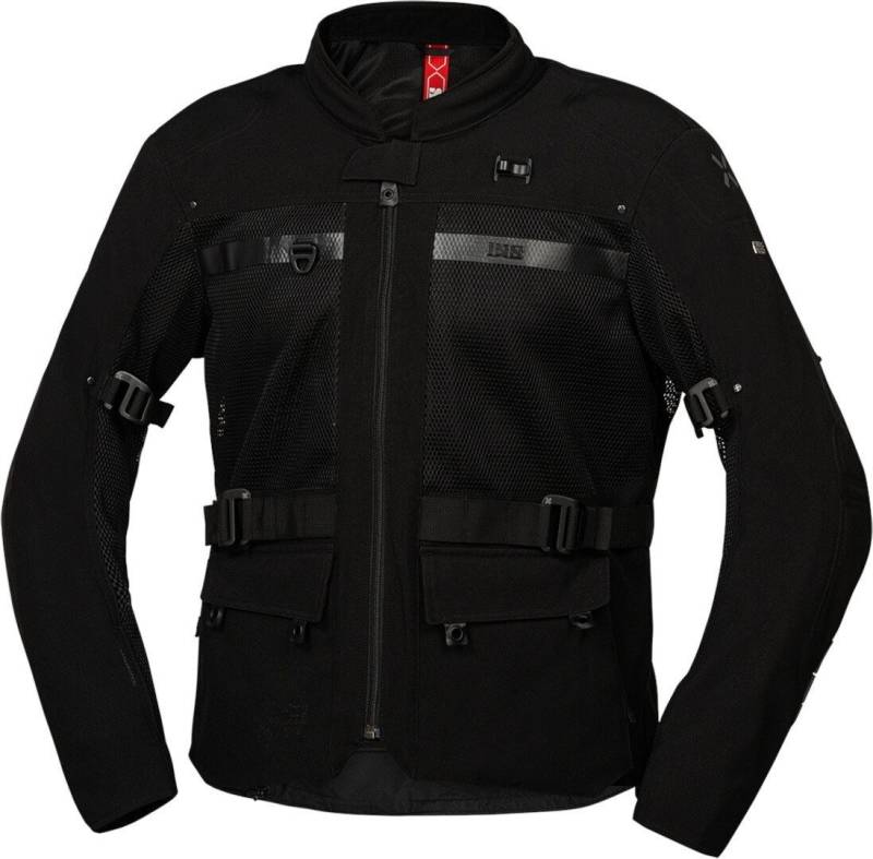 IXS Motorradjacke Venture-BigAir 1.0 Motorrad Textiljacke Wasserdicht protektoren reflektierende robust reißverschluss wasserd von IXS