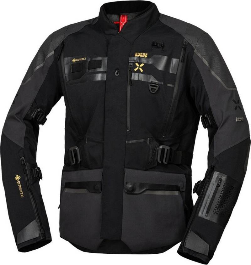 IXS Motorradjacke Venture-GTX 1.0 wasserdichte Motorrad Textiljacke Rückenprotektor enthalten,wasserdicht von IXS