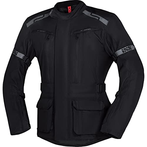 IXS Motorradjacke mit Protektoren Motorrad Jacke Evans-ST 2.0 Tour Textiljacke schwarz XXL, Herren, Tourer, Ganzjährig, Polyester von IXS