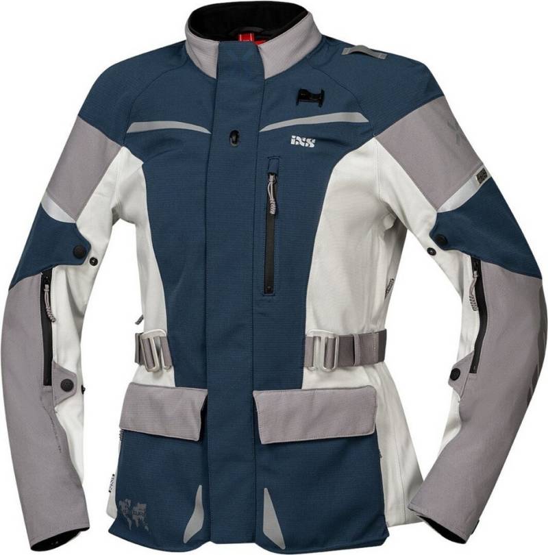 IXS Motorradjacke Venture-STX 1.0 wasserdichte Damen Motorrad Textiljacke (winddicht, mit Trinksystem, wasserdicht) Rückenprotektor enthalten,wasserdicht von IXS