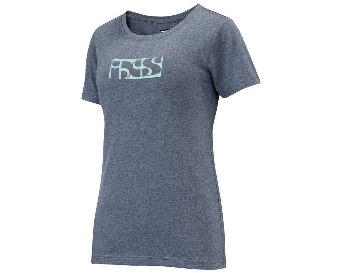 IXS T-Shirt T-Shirts iXS Brand Damen T-Shirt - Aqua/Marine 40- (1-tlg) von IXS