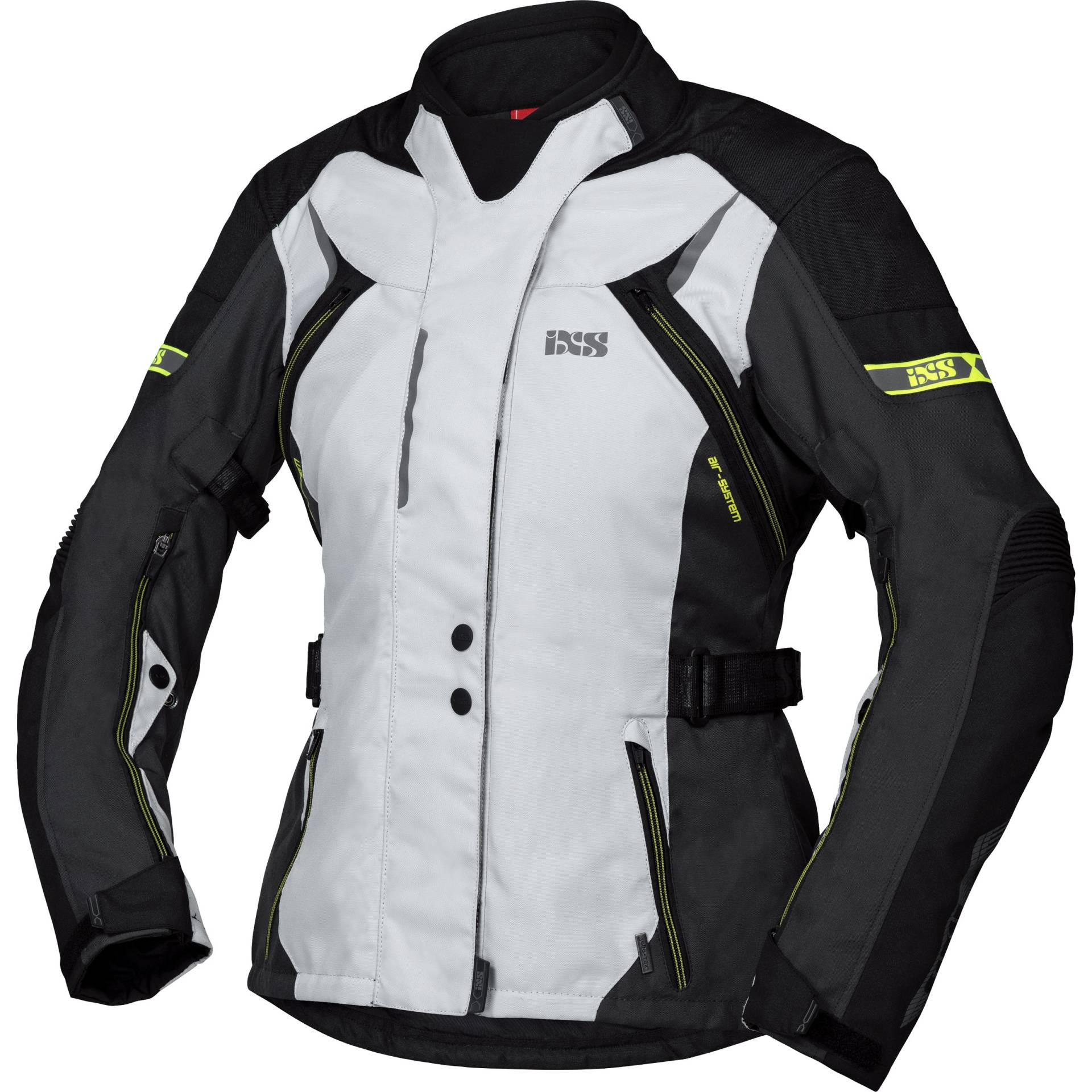 IXS Tour Liz-ST Damen Textiljacke grau/schwarz/gelb XXL Damen IXS Tour Liz-ST Damen Textiljacke grau/schwarz/gelb XXL Damen von IXS