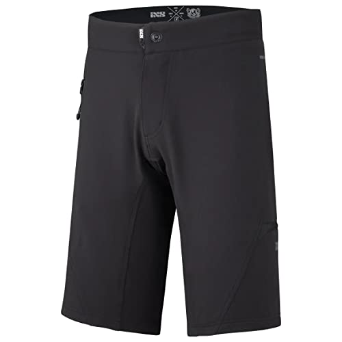IXS Unisex Carve Evo-Pantalón Corto de montaña, Color, Hombre, Negro, small Boardshorts, Black, S von IXS