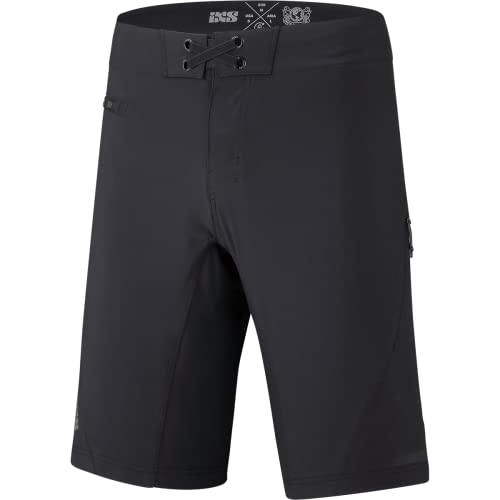 IXS Unisex Flow XTG Black M Shorts, schwarz, M von IXS