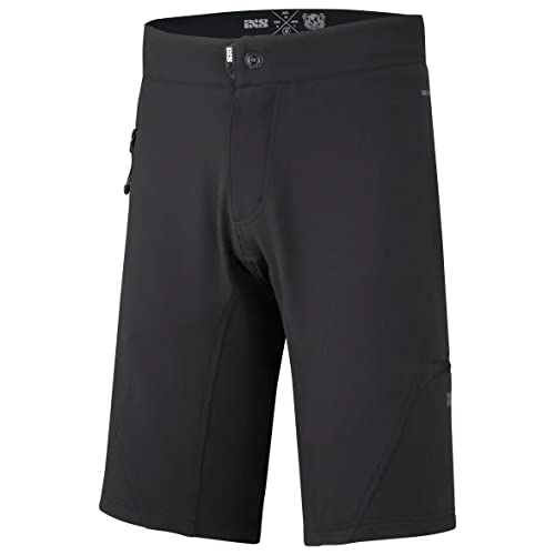 IXS Unisex Herren Mountainbike Shorts Carve EVO, Schwarz, L, IX-SHO-0480 Boardshorts, Black, L von IXS